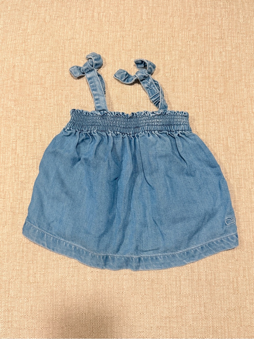 Vineyard Vines Light Blue Denim Tank Top